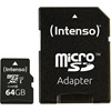 INTENSO microSDXC Card 64GB Class 10 UHS-I Professional with Adapter (3433490) (INTE3433490)