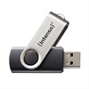 INTENSO Basic Line 8GB USB 2.0 Flash Drive Black Silver (3503460) (INTE3503460)