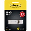 INTENSO Flash Line 64GB USB 3.1 Type-C Flash Drive White (3538490) (INTE3538490)