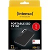 INTENSO TX100 External SSD 1TB USB 3.2 Gen 1x1 Black (3826461) (INTE3826461)