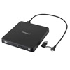 INTENSO EOD 400D Slim External CD/DVD Burner Black (5401400) (INTE5401400)