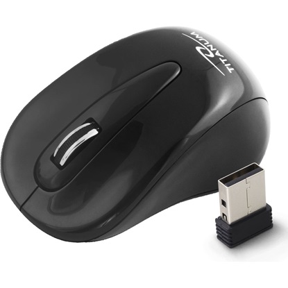 Εικόνα της Esperanza Titanum Torpedo Wireless Optical Mouse 1000 DPI Black (TM104K) (ESPTM104K)