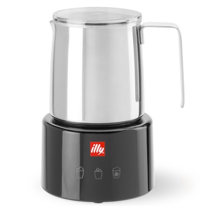 Εικόνα της illy Cappuccinatore Electric Milk Frother Black/Stainless Steel (23760) (ILL23760)