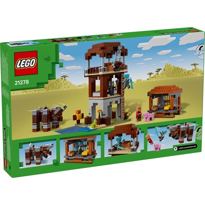 Εικόνα της Lego Minecraft A Ravager at the Plunderer Outpost (21278) (LGO21278)