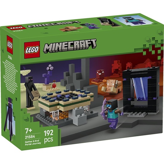Lego Minecraft Journey Through The Nether And End Portal (21584) (LGO21584)