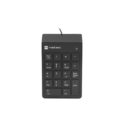 Εικόνα της NATEC Goby 2 USB Numeric Keypad - Black (NKL-2022) (NTCNKL-2022)