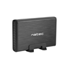 NATEC Rhino 3.5" SATA HDD/SSD Enclosure USB 3.0 Aluminum - Black (NKZ-0448) (NTCNKZ-0448)