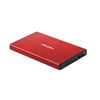 NATEC Rhino Go 2.5" SATA HDD/SSD Enclosure USB 3.0 - Red (NKZ-1279) (NTCNKZ-1279)