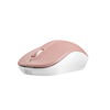 NATEC Toucan Wireless Optical Mouse 1600 DPI - Pink-White (NMY-1652) (NTCNMY-1652)