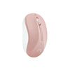 NATEC Toucan Wireless Optical Mouse 1600 DPI - Pink-White (NMY-1652) (NTCNMY-1652)