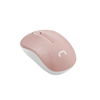 NATEC Toucan Wireless Optical Mouse 1600 DPI - Pink-White (NMY-1652) (NTCNMY-1652)