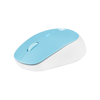 NATEC Harrier 2 Silent Wireless Mouse 1600 DPI Bluetooth 5.1 - White-Blue (NMY-1963) (NTCNMY-1963)