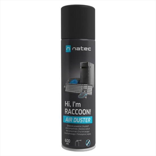 NATEC Raccoon Compressed Air Duster 600ml (NSC-1763) (NTCNSC-1763)