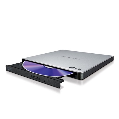 Εικόνα της LG GP57ES40 Slim Portable DVD Writer USB 2.0 Silver (GP57ES40) (LGGP57ES40)