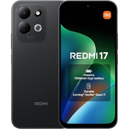 Εικόνα της Xiaomi Redmi 17 Smartphone 4GB/256GB Black (MZB0PK7EU) (XIAMZB0PK7EU)
