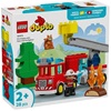 Lego Duplo Town Fire Engine With Hose And Firefighter (10473) (LGO10473)-LGO10473