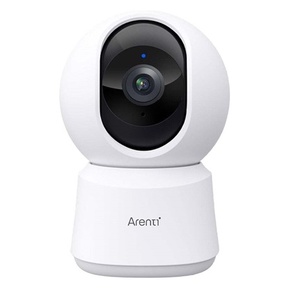 Εικόνα της ARENTI Indoor Pan Tilt Security Camera 3K 5MP Dual Band Wi-Fi White (P2F) (AREP2F)