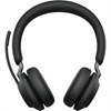 JABRA Evolve2 65 Wireless Stereo Headset UC USB-A Link 380a with Charging Stand Black (26599-989-989) (JAB26599-989-989)