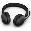 JABRA Evolve2 65 Wireless Stereo Headset UC USB-A Link 380a with Charging Stand Black (26599-989-989) (JAB26599-989-989)