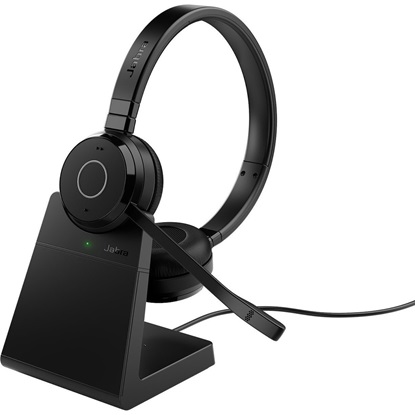 Εικόνα της JABRA Evolve 65 TE Wireless Stereo Headset MS Link 390a USB-A with Charging Stand Black (6699-833-399) (JAB6699-833-399)
