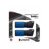 Kingston DataTraveler Exodia M Duo 64GB USB 3.2 Stick Black (DTXM/64GB-2P) (KINDTXM/64GB-2P)