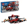 Lego City F1 Pit Stop With Pit Crew And Ferrari Speedster (60443) (LGO60443)