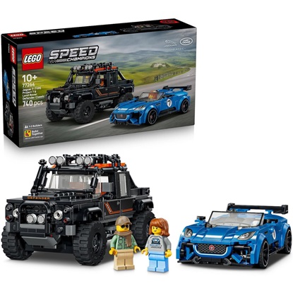 Εικόνα της LEGO Speed Champions Jaguar Project 7 & Land Rover Defender (77264) (LGO77264)