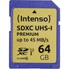 INTENSO SDXC Card 64GB Class 10 UHS-I Premium (3421490) (INTE3421490)