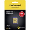 INTENSO SDXC Card 64GB Class 10 UHS-I Premium (3421490) (INTE3421490)