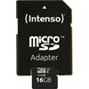 INTENSO microSDHC Card 16GB Class 10 UHS-I Professional with Adapter (3433470) (INTE3433470)