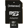 INTENSO microSDHC Card 32GB Class 10 UHS-I Professional with Adapter (3433480) (INTE3433480)