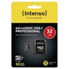 INTENSO microSDHC Card 32GB Class 10 UHS-I Professional with Adapter (3433480) (INTE3433480)