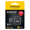 INTENSO microSDXC Card 256GB Class 10 UHS-I Professional with Adapter (3433492) (INTE3433492)