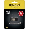 INTENSO Slim Line 32GB USB 3.0 Flash Drive Black (3532480) (INTE3532480)