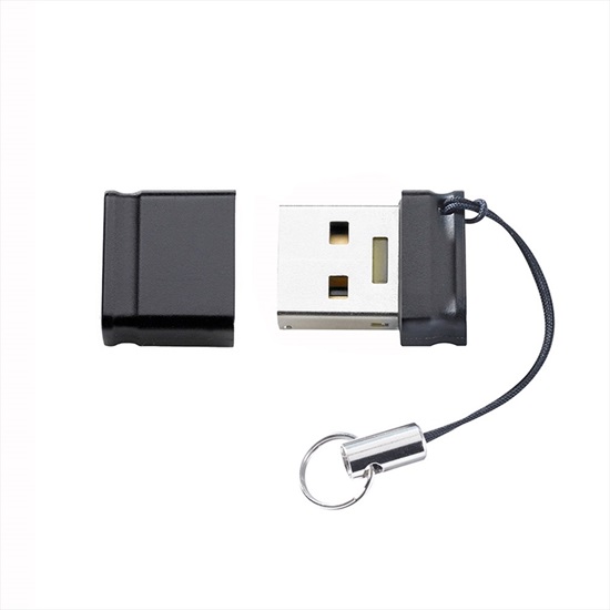 INTENSO Slim Line 128GB USB 3.0 Flash Drive Black (3532491) (INTE3532491)