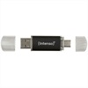 INTENSO Twist Line 32GB USB 3.2 Flash Drive USB-C USB-A Anthracite (3539480) (INTE3539480)