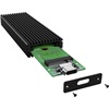 ICY BOX External Enclosure for M.2 NVMe SSD USB 3.1 Gen 2 Type-C 2230 to 2280 Aluminium Black (IB-1816M-C31) (RSCIB-1816M-C31)