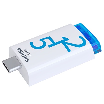 Εικόνα της PHILIPS USB 3.2 Flash Drive 512GB Click Series USB-C (FM51FD175B/00) (PHIFM51FD175B-00)