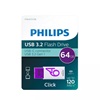 PHILIPS USB 3.2 Flash Drive 64GB Click Series USB-C (FM64FD175B/00) (PHIFM64FD175B-00)