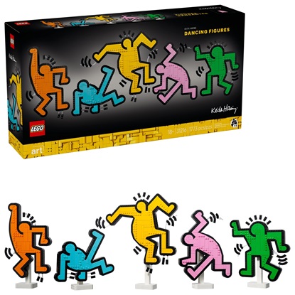 Εικόνα της Lego Art Keith Haring - Dancing Figures (31216) (LGO31216)