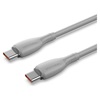 VENTION USB 2.0 C Male to C Male 5A Cable 2M Gray Flexible PVC Type (TRWHH) (VENTRWHH)-VENTRWHH