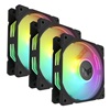 ASUS TUF Gaming TR120 ARGB Reverse Fan - Triple Pack Computer case 12 cm Black (90DA00D0-B09020) (ASU90DA00D0-B09020)-ASU90DA00D0-B09020