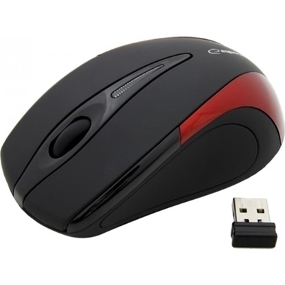 Esperanza EM101 Wireless Mouse Black/Red (EM101R) (ESPEM101R)-ESPEM101R