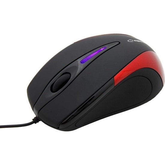 Esperanza Sirius Wired Mouse Red (EM102R) (ESPEM102R)-ESPEM102R