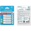 Esperanza Rechargeable Batteries Aa 2000mah 4p (EZA104W) (ESPEZA104W)-ESPEZA104W