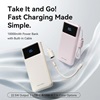 VENTION 10000mAh Power Bank (USB-C + USB-A) with Built-in Cable 22.5W Blue LED Display Type (XGYL0-39-TY) (VENXGYL0-39-TY)-VENXGYL0-39-TY