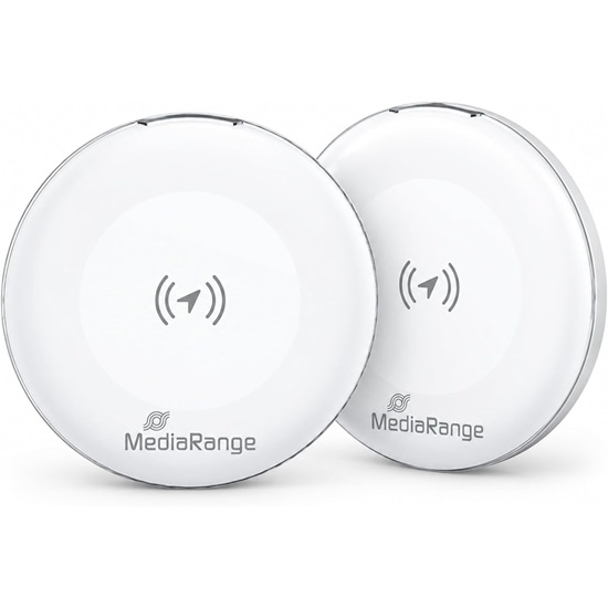 MediaRange Smart Tracker / Item Finder, suitable for Android and Apple devices, 2-Pack (MRMA140)