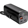 MediaRange Powerbank 20.000mAh with integrated charging cable and LC-Display, 65W USB-C® Power Delivery and 22.5W Quick Charge (MRMA758)