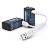 MEDIARANGE Rechargeable USB-C Li-Ion Batteries 9V E-Block 340mAh (2-Pack) (MRBAT167) (MRBAT167)